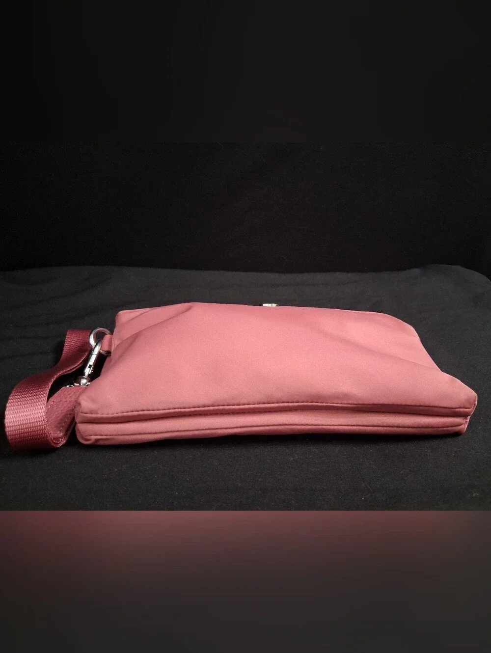 Lululemon Three Compartment Pink Wristlet/Pouch